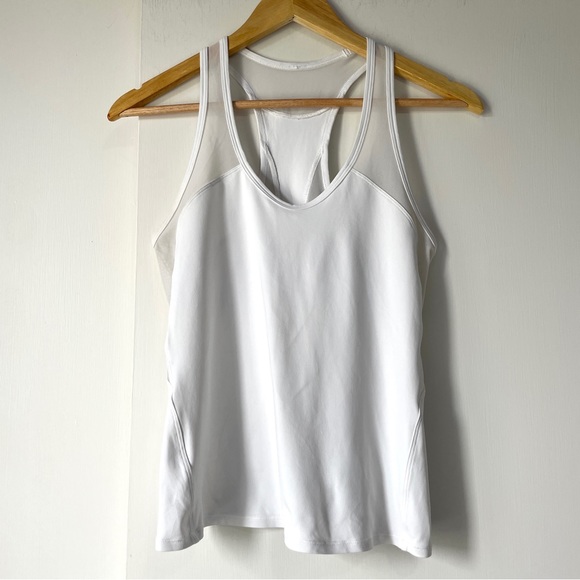 SOLD Lululemon Racerback Tank Top with Mesh Detail - Picture 2 of 6